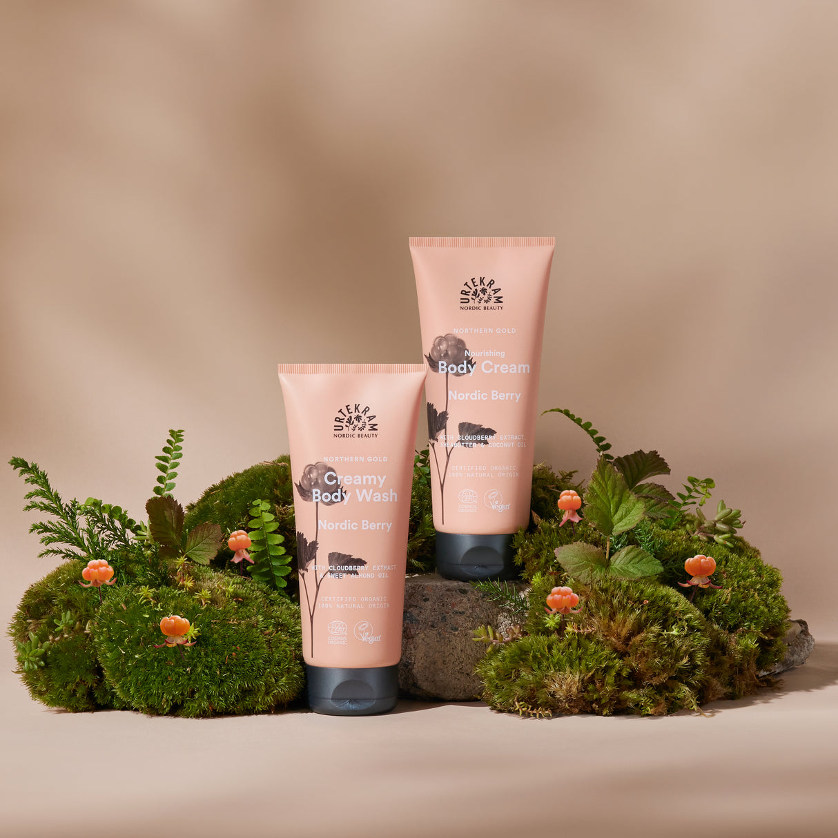 Urtekram Creamy Body Wash Nordic Berry | 200 ML fra Urtekram på Mecindo.dk