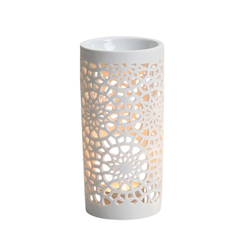 Fischer Pure Nature Duftlampe Stjernen Hvid H: 14 Cm / B: 7 Cm fra Fischer Pure Nature på Mecindo.dk