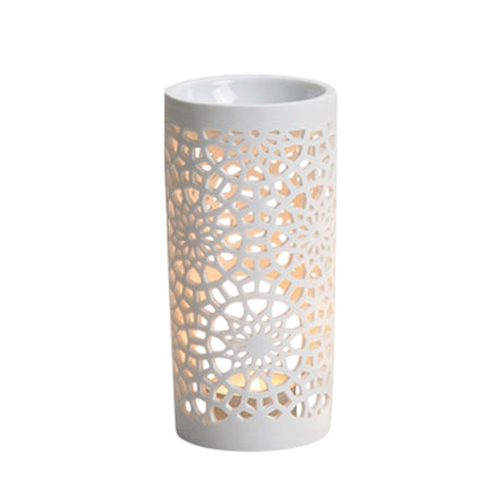 Fischer Pure Nature Duftlampe Stjernen Hvid H: 14 Cm / B: 7 Cm fra Fischer Pure Nature på Mecindo.dk