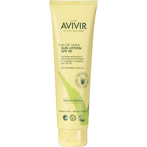Avivir Aloe Vera Sun Lotion Spf 30 | 150 ml fra Avivir på Mecindo.dk