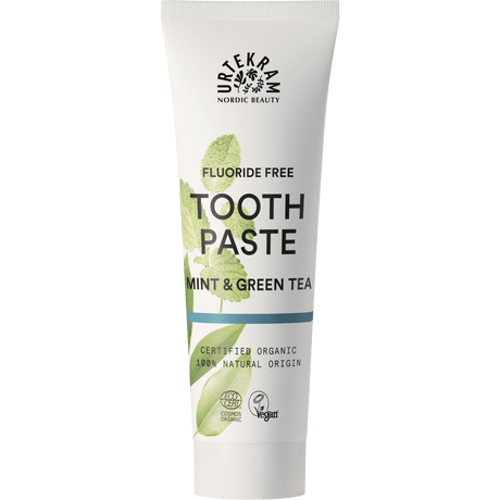 Urtekram Tandpasta Mint & Grøn Te | 75 ml