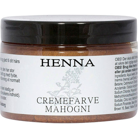 Henna Hårfarve Creme (140 ml) | Mahogni fra Henna på Mecindo.dk