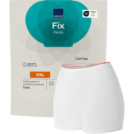 Abena Fix Pants Cotton Med Ben (3 stk) | Str. Xxl fra Abena på Mecindo.dk