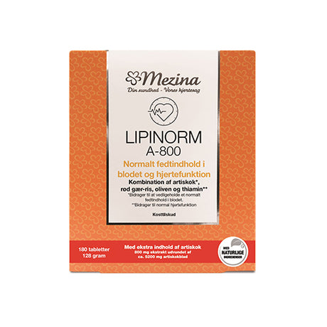 Mezina Lipinorm A-800 | 180 Tabl. fra Mezina på Mecindo.dk