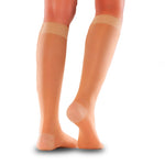 Mabs Nylon Knæstrømpe - Solbrun