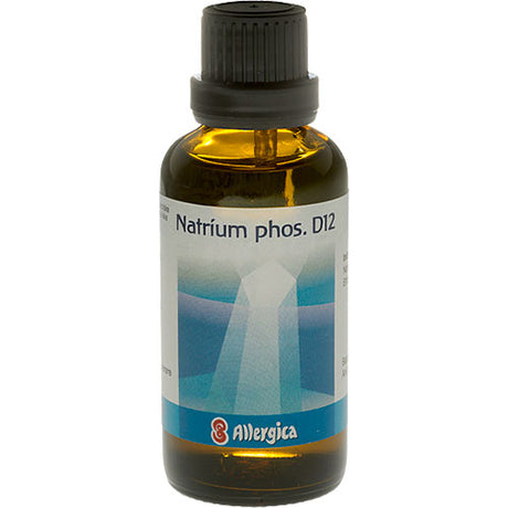 Allergica Natrium Phos. D12 Cellesalt 9 | 50 ml fra Allergica på Mecindo.dk