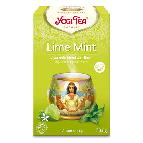 Yogi Lime Mint Te | 17 br fra Yogi på Mecindo.dk
