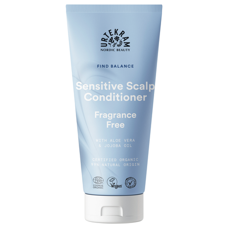 Urtekram Conditioner Fragrance Free | 180 ml fra Urtekram på Mecindo.dk