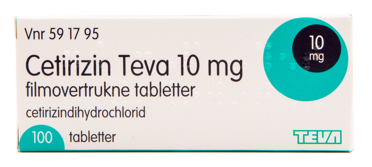 Cetirizin Teva 10 mg 100 tab 