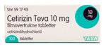 Cetirizin Teva 10 mg 100 tab
