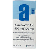 Alminox Dak Tyggetabletter | 100 Tabl. fra Otinova på Mecindo.dk