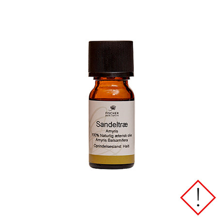 Fischer Pure Nature Sandeltraesolie Amyris AEterisk | 10 ml fra Fischer Pure Nature på Mecindo.dk