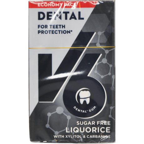 V6 Dental Care Liquorice | 70 g