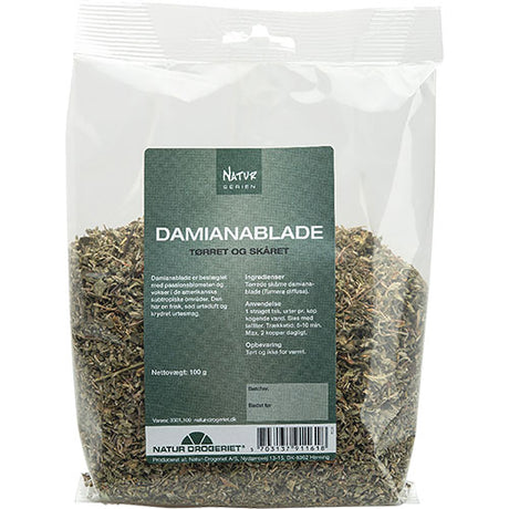 Natur-Drogeriet Damianablade | 100 gr fra Natur-Drogeriet på Mecindo.dk