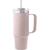 AYA&IDA Thermo Cup With Straw | Soft Rose fra AYA&IDA på Mecindo.dk