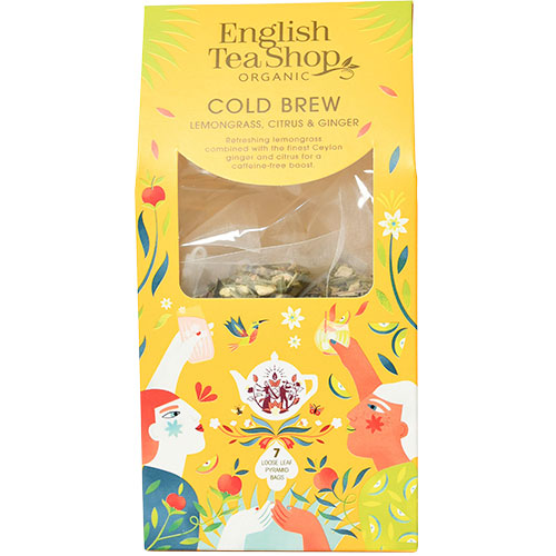 English Tea Shop Cold Brew Lemongrass Citrus & Ginger tea Ø | 7 Breve fra English Tea Shop på Mecindo.dk