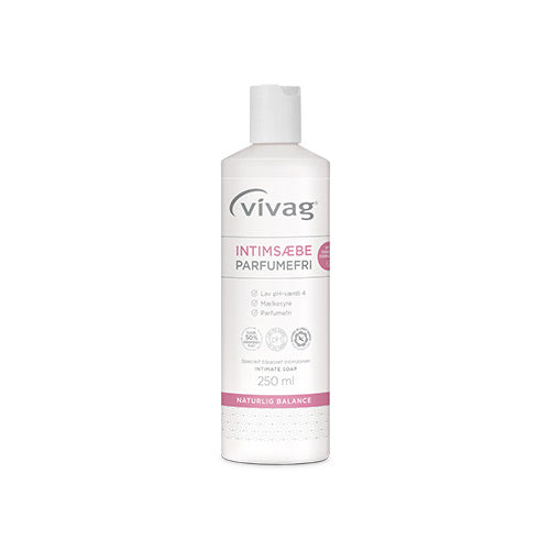 Vivag Intimsaebe Parfumefri | 250 ml fra Vivag på Mecindo.dk