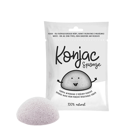 Konjac Svamp Hvid Til Alle Hudtyper fra Mecindo.dk på Mecindo.dk