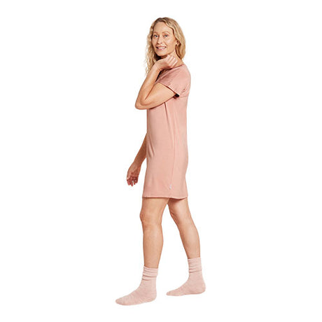 Boody Goodnight Nightdress Dusty Pink | Str. Xs fra Boody på Mecindo.dk