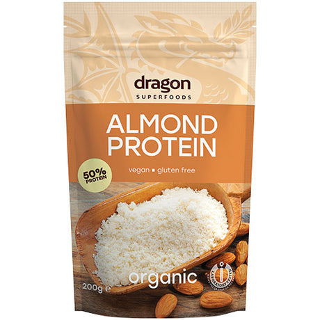 Dragon Superfoods Mandel Protein | 200 gr fra Dragon Superfoods på Mecindo.dk