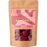 Guru Snack Mandler m. hvid chokolade, aronia & lemon Økologisk | 100 g fra Guru Snack på Mecindo.dk