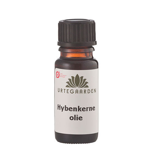 Urtegaarden Hybenkerneolie Økologisk | 10 ml fra Urtegaarden på Mecindo.dk