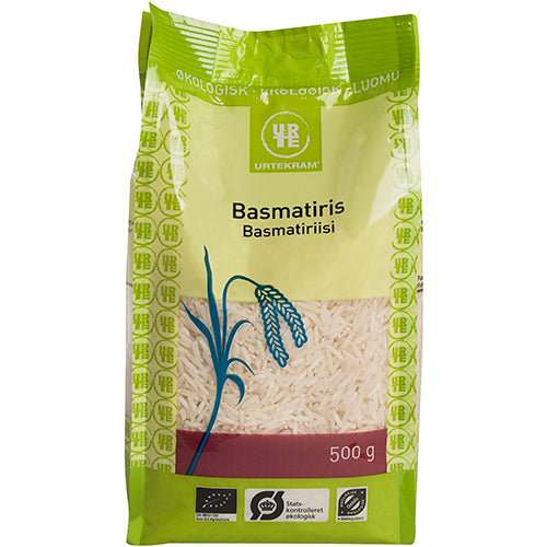 Urtekram Ris Basmati Hvide Økologisk | 500 gr fra Urtekram på Mecindo.dk