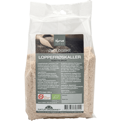 Natur-Drogeriet Loppefrøskaller Økologisk | 250 g fra Natur-Drogeriet på Mecindo.dk