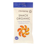 Clearspring Tamari Ristede Cashewnødder | 30 gr fra Clearspring på Mecindo.dk