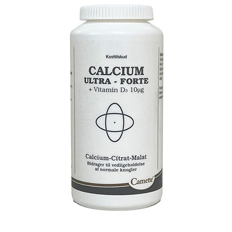 Camette Calcium Ultra Forte + Ekstra D3 | 200 Tabl. fra Camette på Mecindo.dk