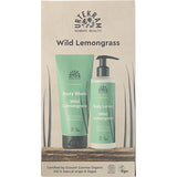 Urtekram Gaveaeske Wild Lemongrass Body Lotion & Body Wash fra Urtekram på Mecindo.dk