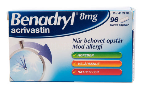 Benadryl & Benaday Benadryl | 96 kapsler fra Benadryl & Benaday på Mecindo.dk