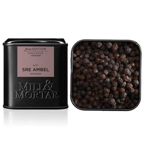 Mill & Mortar Sort Peber Sre Ambel | 50 gr fra Mill & Mortar på Mecindo.dk