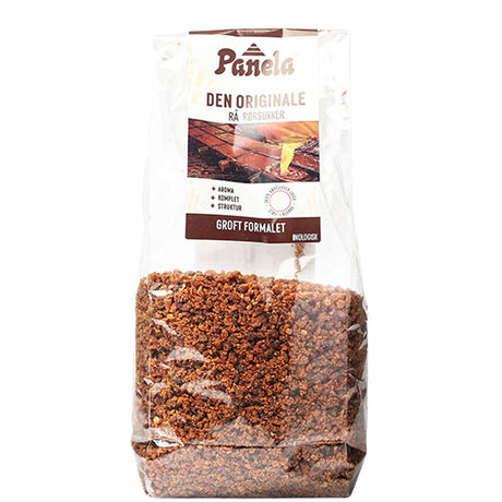 Panela Rørsukker groft formalet, Økologisk | 500 gr fra Panela på Mecindo.dk