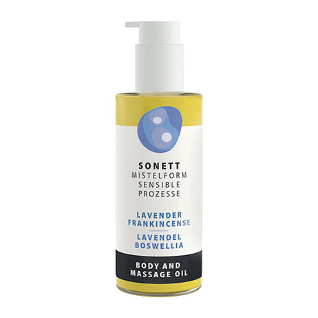 Sonett Krops & Massageolie Lavendel/ Boswelia | 145 ml fra Sonett på Mecindo.dk