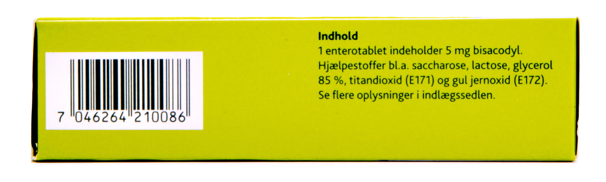 Dulcolax Enterotabletter | 100 Tabl. fra Dulcolax på Mecindo.dk