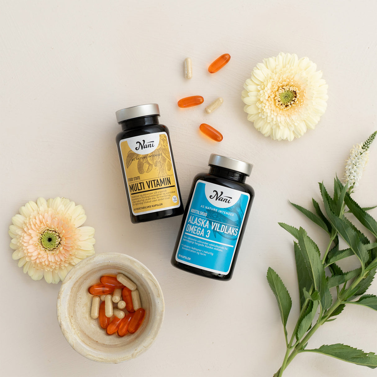 Nani Alaska Vildlaks Omega 3 | 90 kapsler fra Nani på Mecindo.dk
