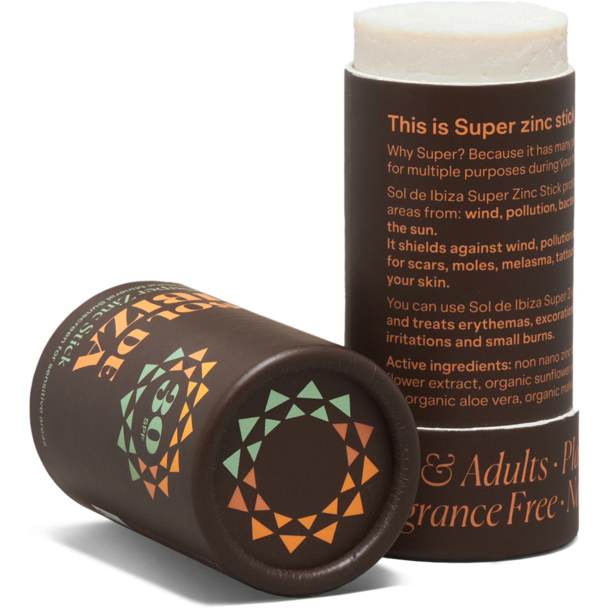 Sol de Ibiza Super Zinc Stick SPF30 | 45 g