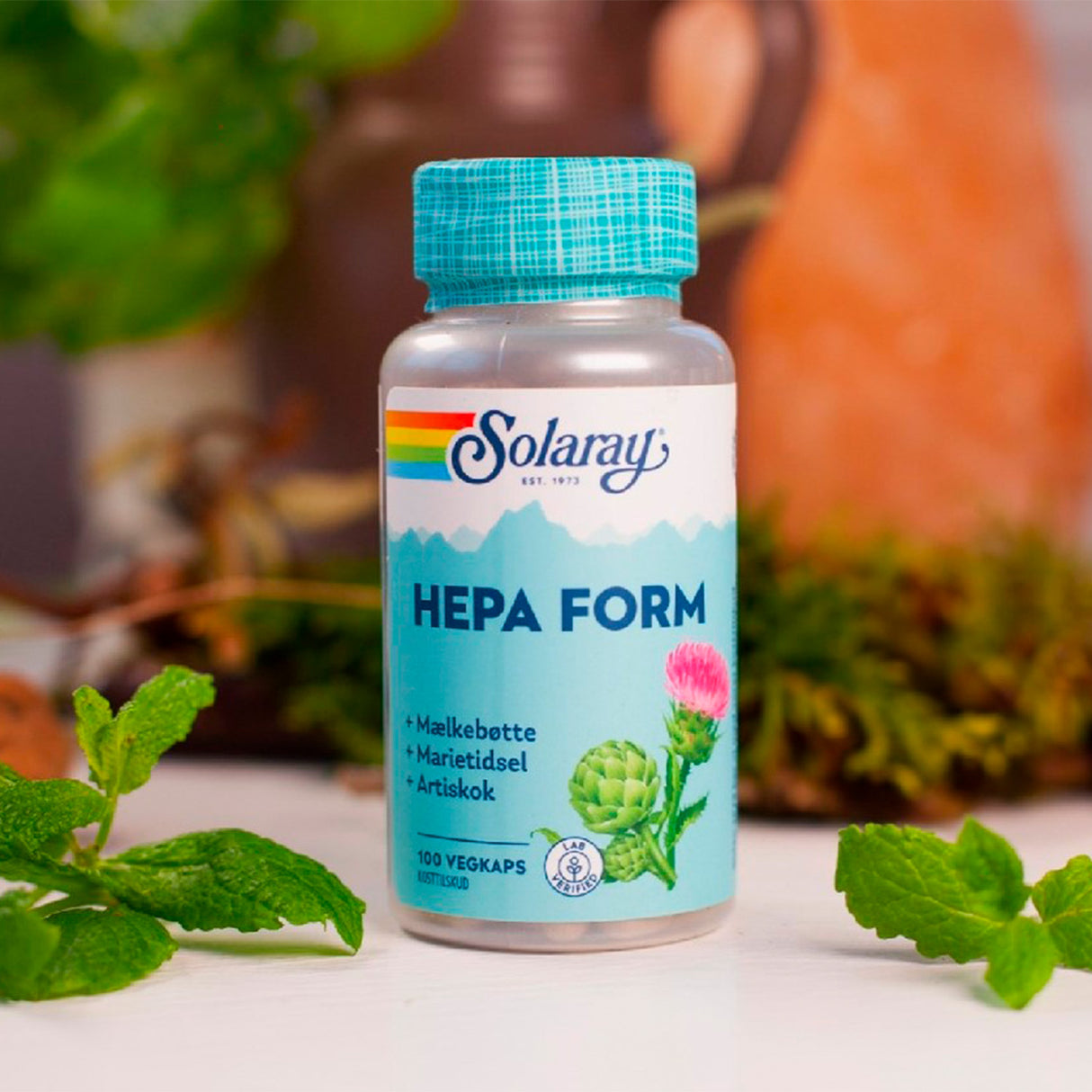 Solaray Hepa Form | 100 kapsler fra Solaray på Mecindo.dk