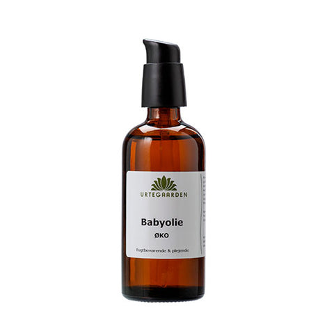 Urtegaarden Babyolie Ø | 100 ml fra Urtegaarden på Mecindo.dk