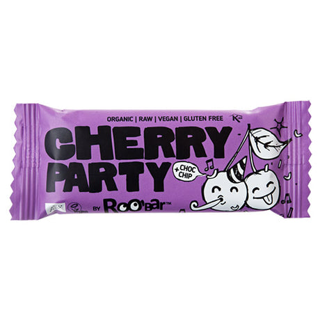ROO'bar Roobar Bar Kirsebaer Økologisk - Roobar | 30 gr fra ROO'bar på Mecindo.dk
