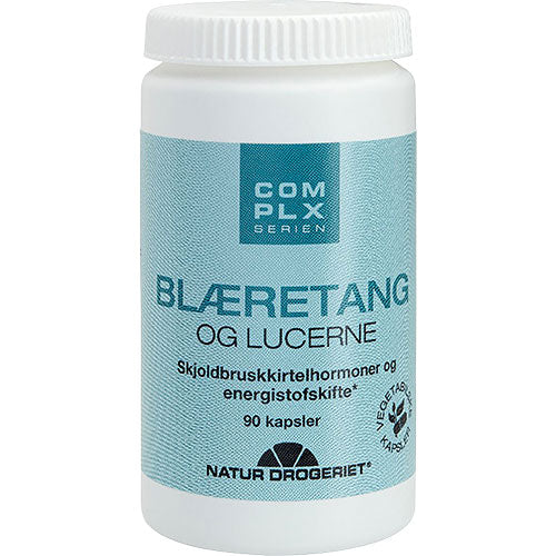 Natur-Drogeriet Blæretang Og Lucerne | 90 kapsler fra Natur-Drogeriet på Mecindo.dk
