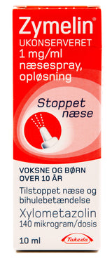 Zymelin Naesespray | 10 ml fra Zymelin på Mecindo.dk