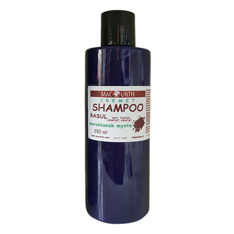 MacUrth Rasul Cremeshampoo M. Marokkansk Mynte | 250 ml fra MacUrth på Mecindo.dk