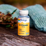 Solaray D-vitamin | 100 kapsler fra Solaray på Mecindo.dk