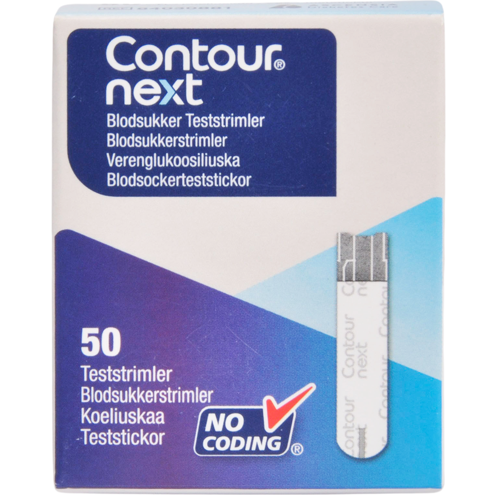 Bayer Contour Next Teststrimler
