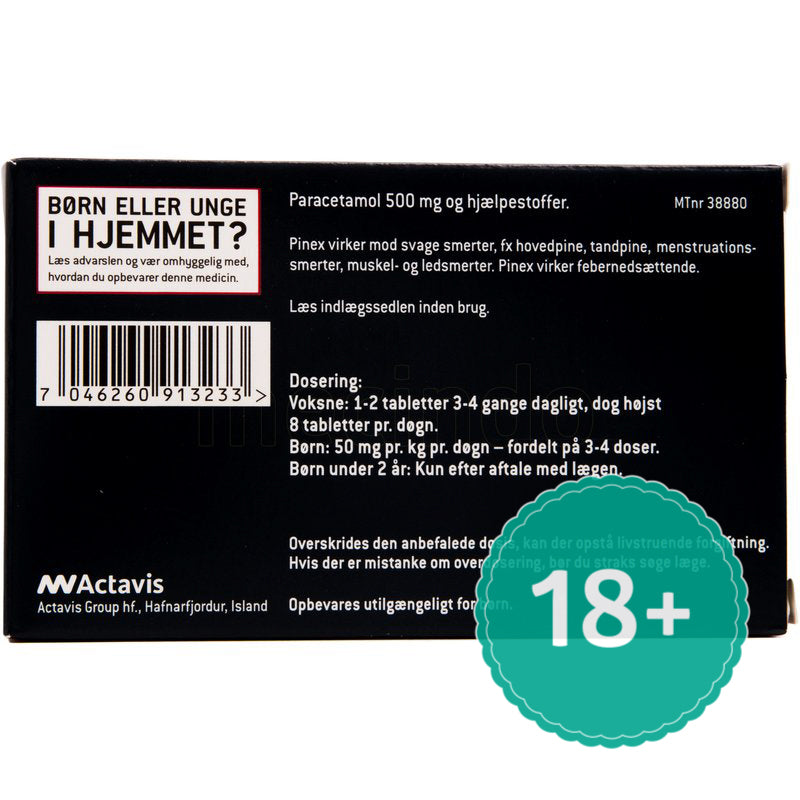 Pinex | 10 Tabl. fra Pinex på Mecindo.dk
