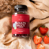 VitaYummy Adults Multi Strawberry | 60 vingummier fra VitaYummy på Mecindo.dk