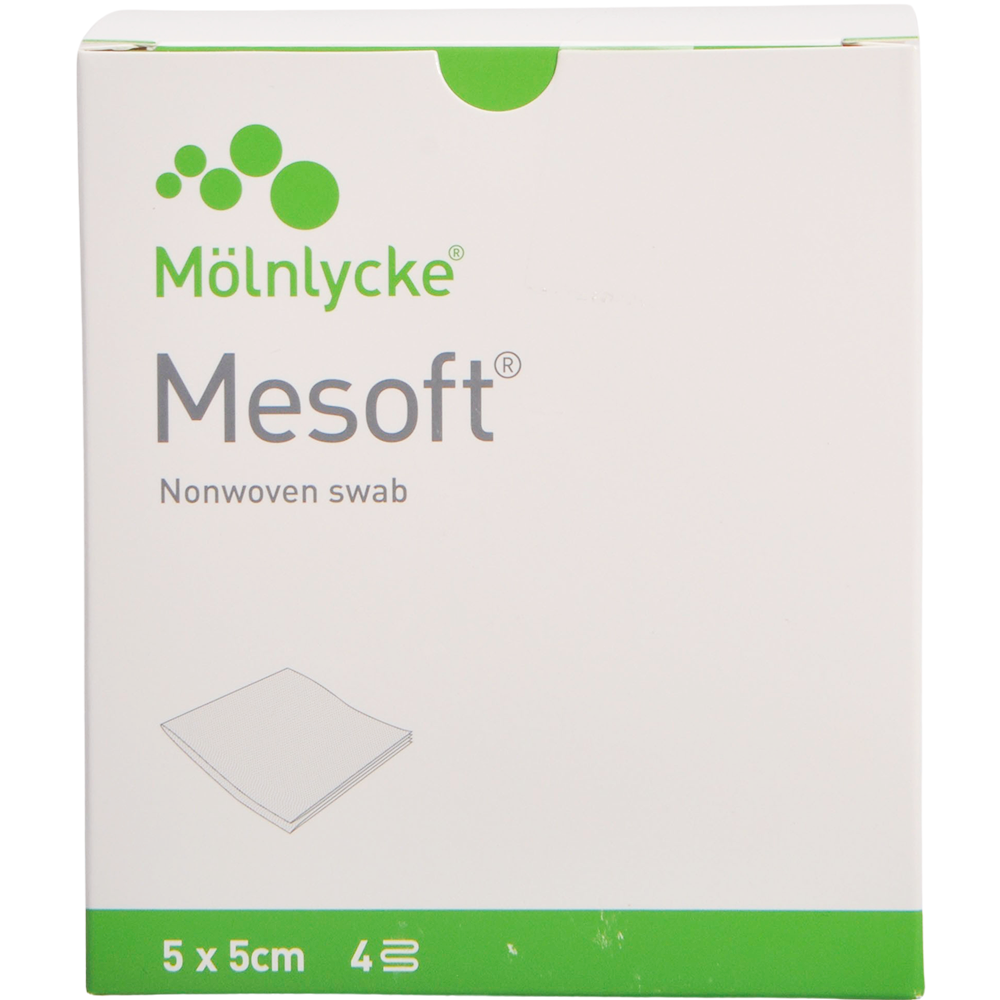 Mölnlycke Mesoft Kompres 5x5 cm 300 stk