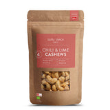 Guru Snack Cashews Chili & Lime Økologisk | 100 gr fra Guru Snack på Mecindo.dk